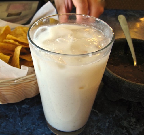 Mexican Sweets: Horchata Con Ron - Rice and Cinnamon Drink with Vodka