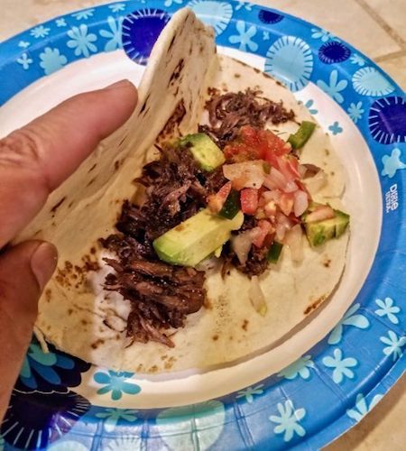 Taco De Barbacoa