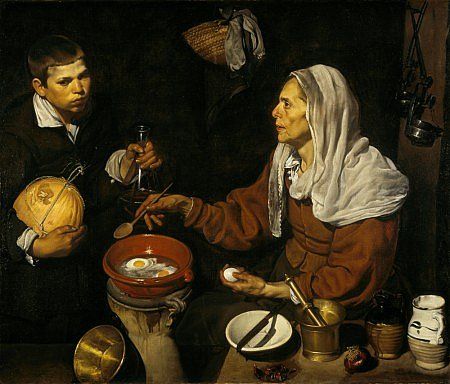 Old Woman Frying Eggs by Velazquez