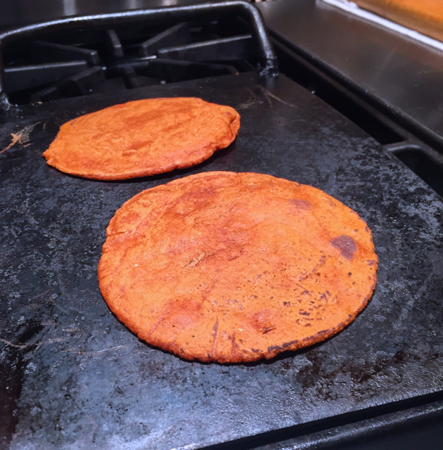 red corn tortillas