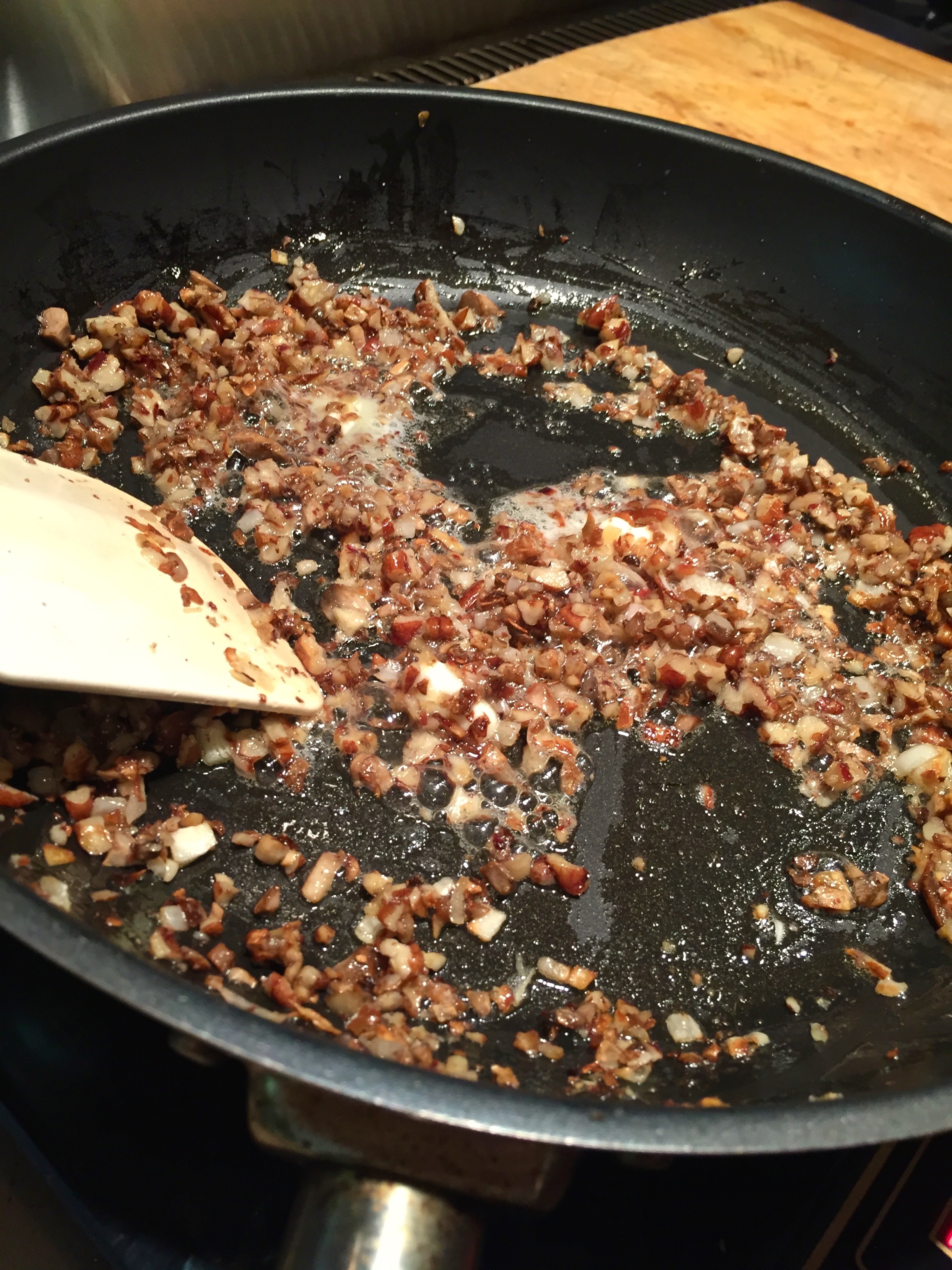 Sauté Pecans