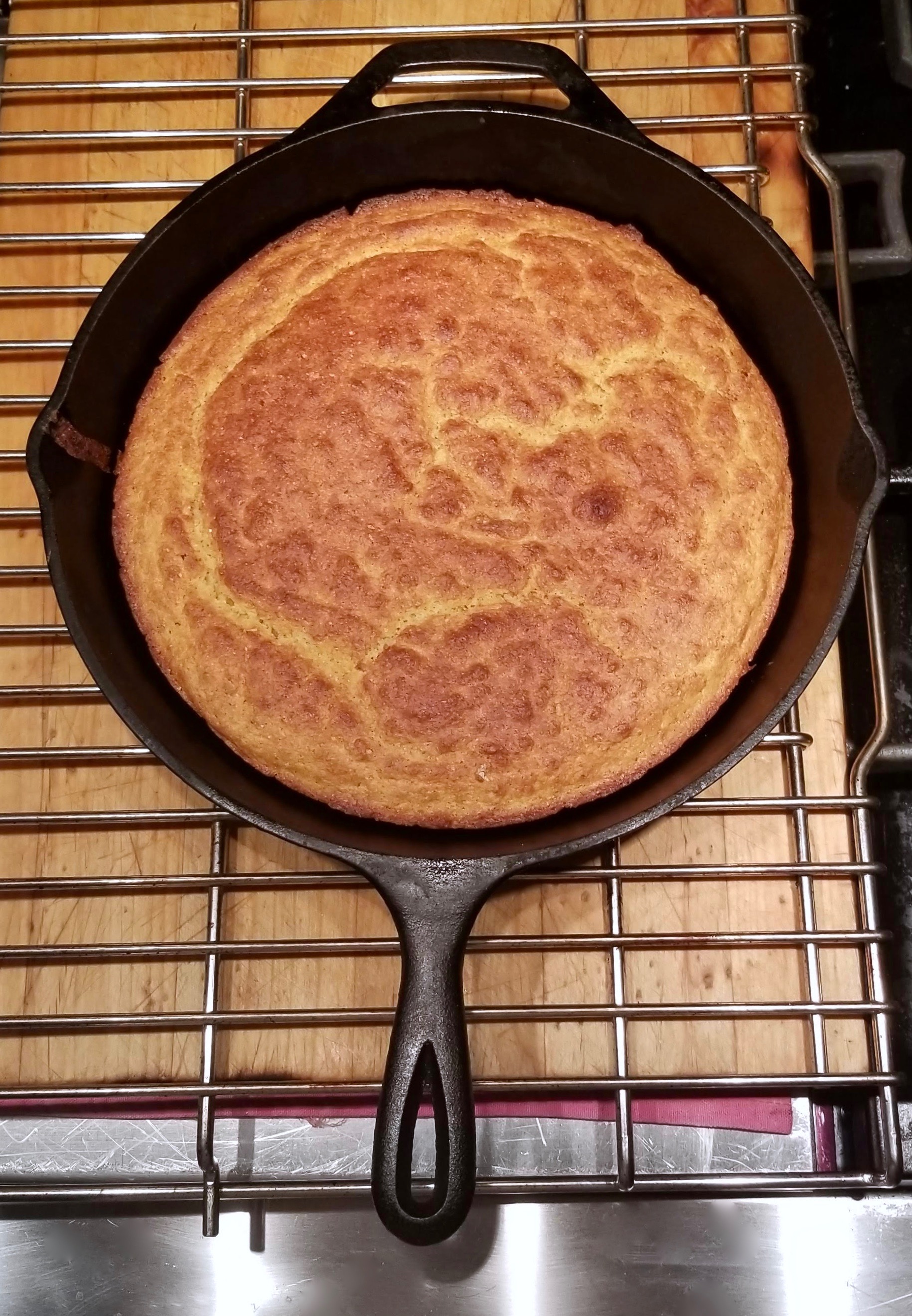 Cast Iron Skillet Cornbread