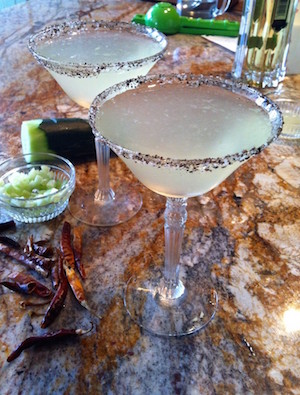 Cucumber Chile Martini