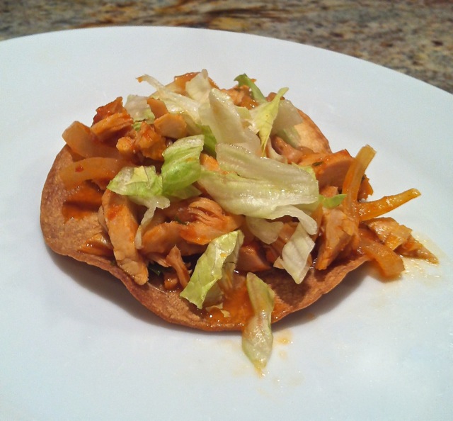 Chipotle Turkey Tostadas