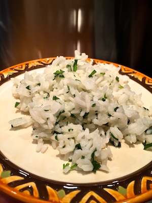 Cilantro Rice – Arroz Con Cilantro