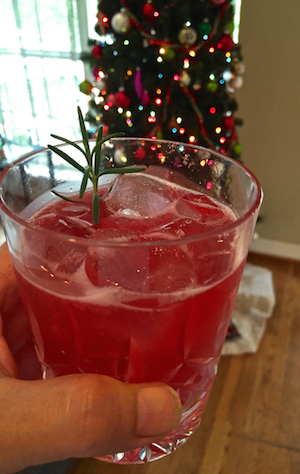 Cranberry Rosemary Cocktail, A Native American Treat!