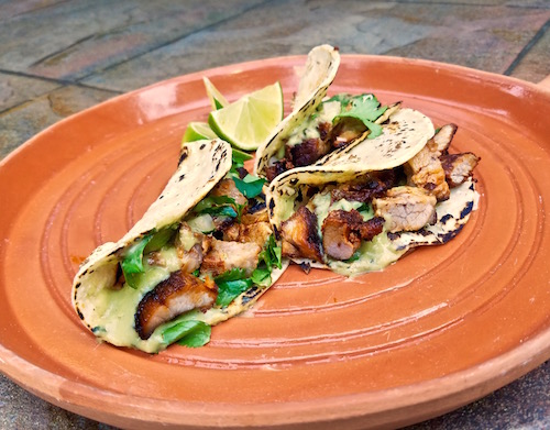 Serrano Avocado Salsa For Tacos Al Pastor - Adán Medrano