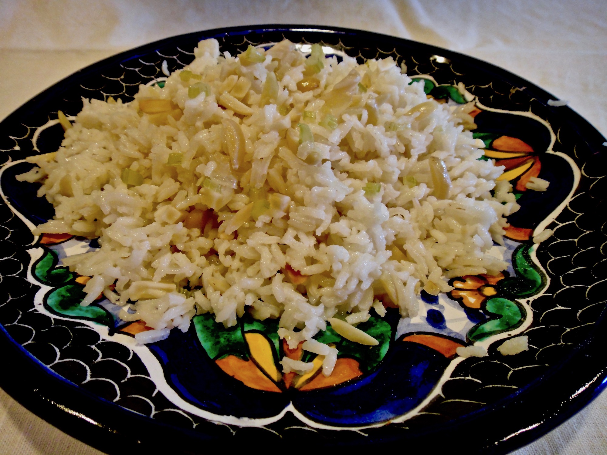 Arroz Con Almendras – Almond Rice Adds Elegant Crunch
