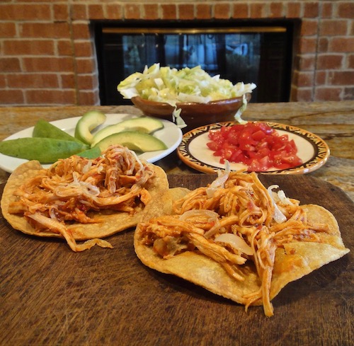 Chipotle Turkey Tostadas