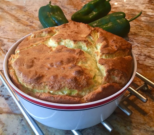 Texas Mexican Queso Soufflé