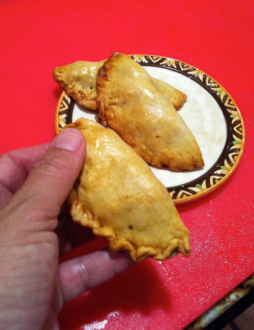 Turcos, Vintage Sweet Pork Empanadas