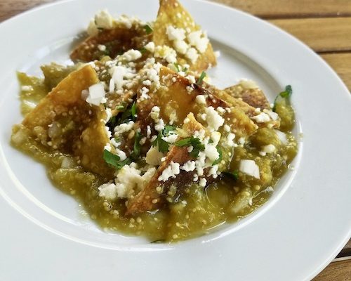 Chilaquiles Verdes, The Fast Food That’s Also Exquisite