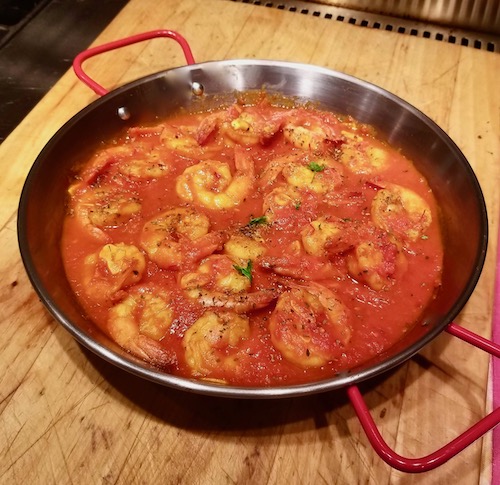 Saffron Garlic Shrimp – My Tapas Memory of Madrid