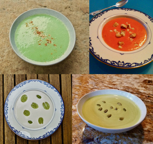 Two Mexican and Two Spanish Soups to Brighten Your Days!