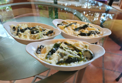 Turnip and Poblano Rajas – Nabo Con Rajas