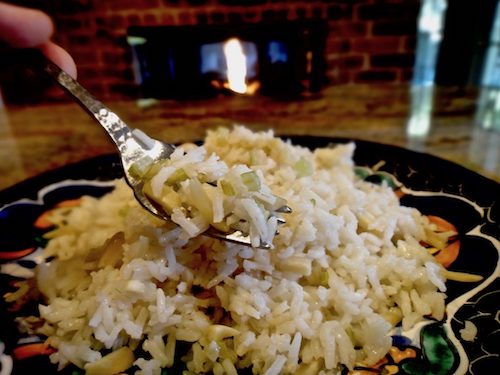 Arroz Con Almendras – Almond Rice Adds Elegant Crunch