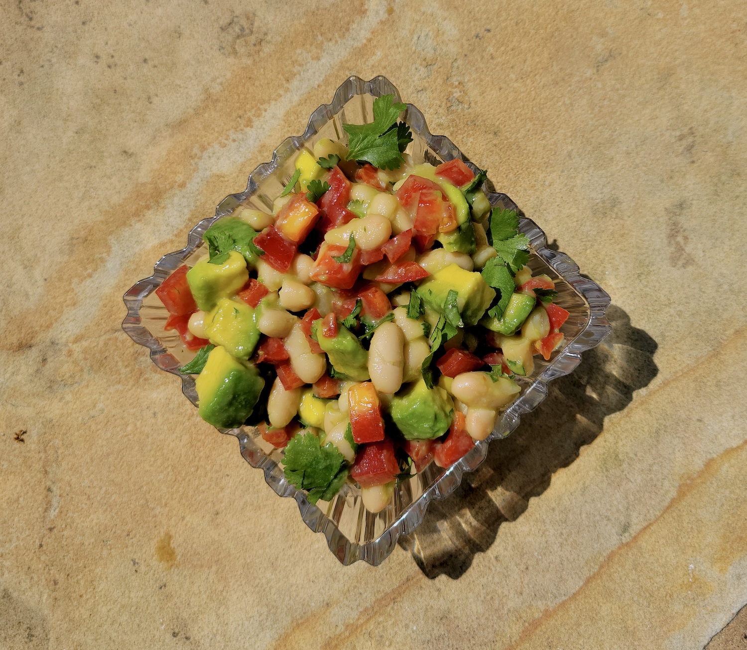 Avocado and Kidney Bean Salad